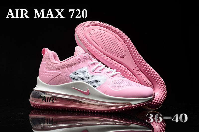 2020 Nike Air Max 720 Pink White Shoes For Women